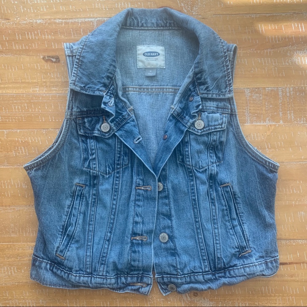 Denim vest